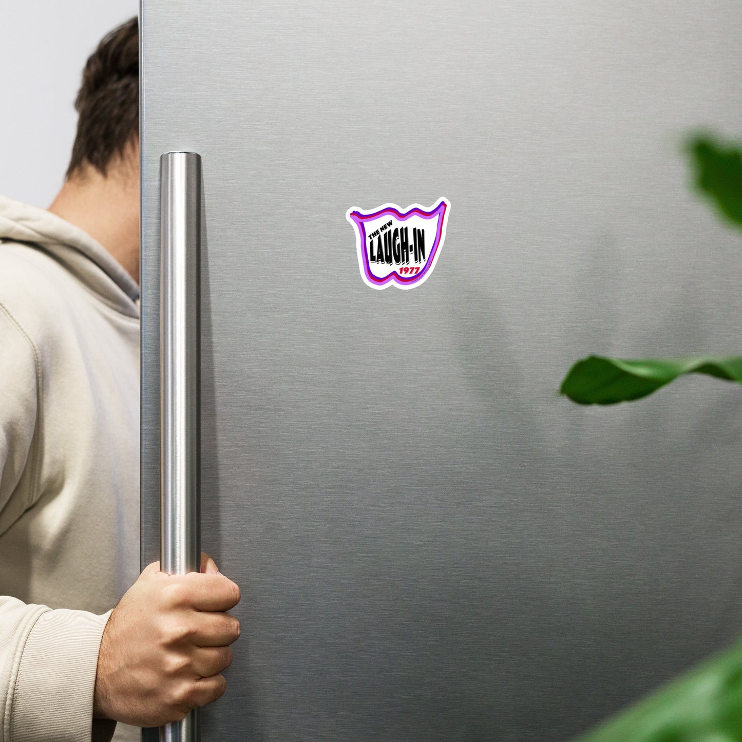 The New Laugh-In Logo Magnet